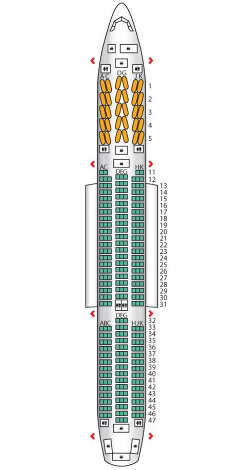 sitzplan a350 ethiopian airlines.